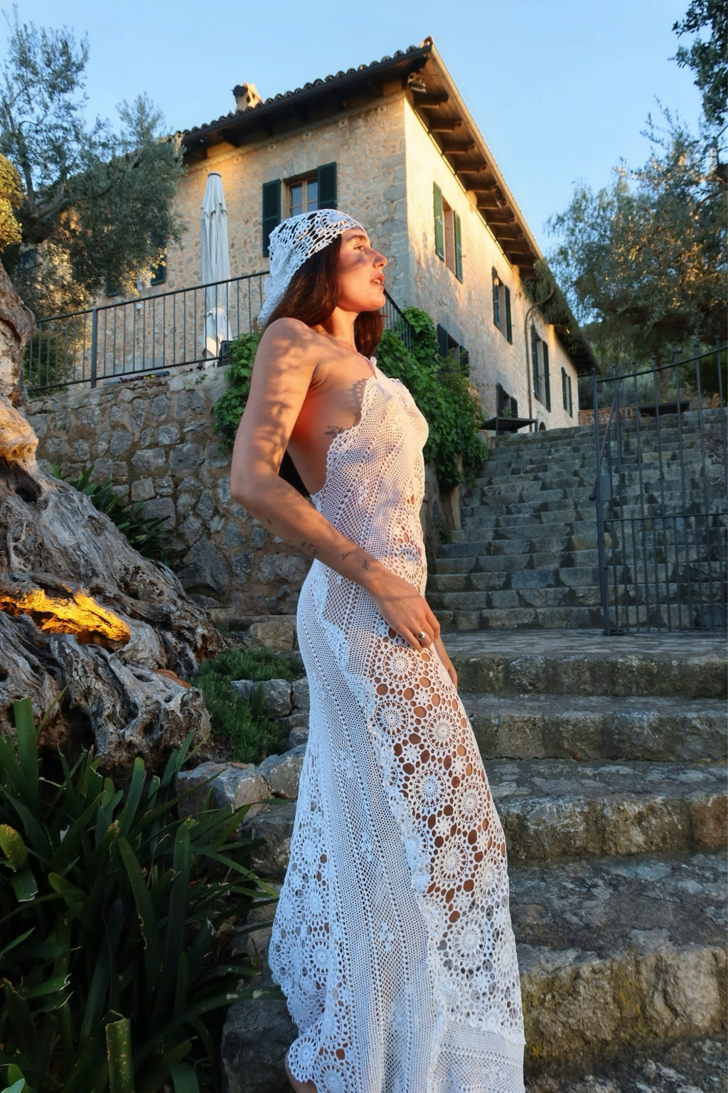 The Deia One-Shoulder Gown