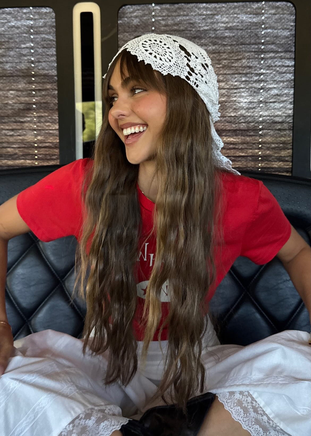 The Custom Scalloped Head Piece